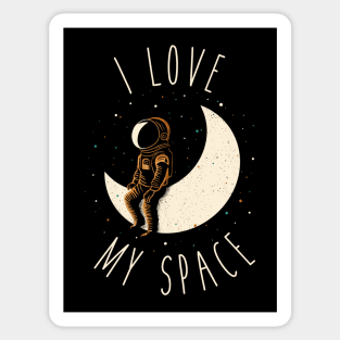 Love my Space Sticker